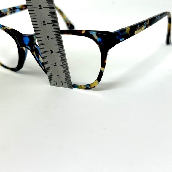 Cinzia Eyeglass Frames CIN 5075 Blue Teal Tortoise/Gold Cat Eye 53 [] 15 140 - Picture 9 of 11